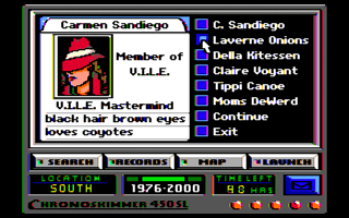 Where in America's Past is Carmen Sandiego Where in America's Past is Carmen Sandiego