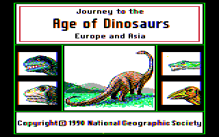 National Geographic Age of Dinosaurs Europe & Asia National Geographic Age of Dinosaurs Europe & Asia